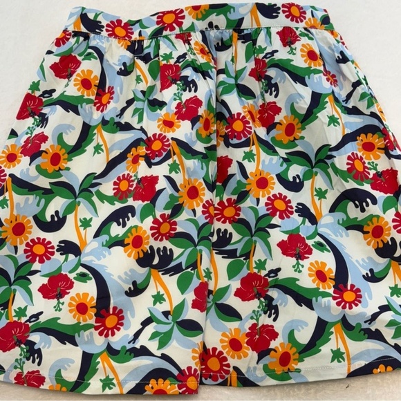 NWT Classic Prep 12 Year Audrey Scallop Olina Poplin Stretch Floral Kids Skirt - Picture 11 of 16